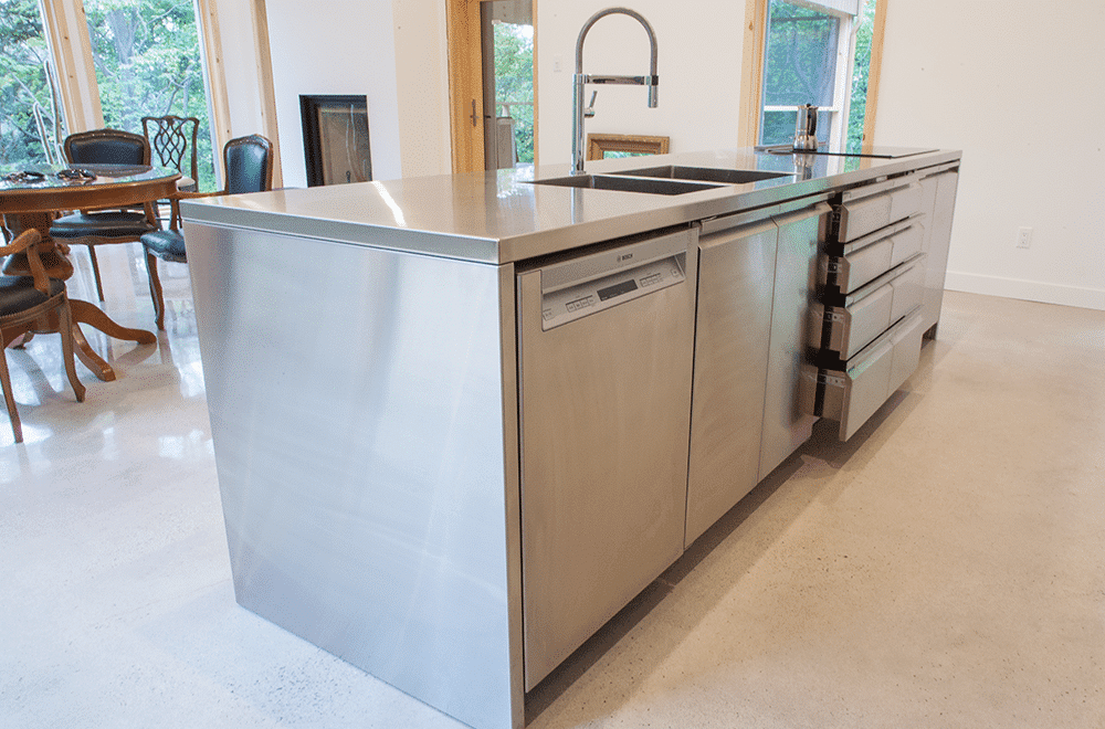 Counter Top Pro Inox Stainless steel counter top